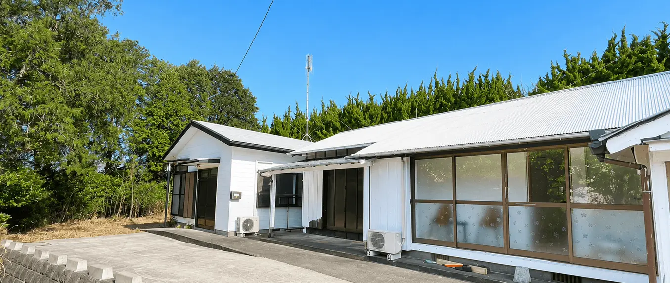 伊豆大島の素泊まり釣り宿「Guesthouse TETSU（ゲストハウステツ）」 外観
